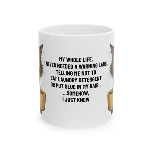 Funny Cat Coffee Cup