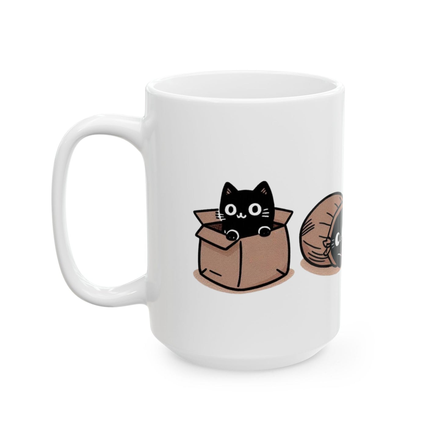 Cat Moods Ceramic Mug