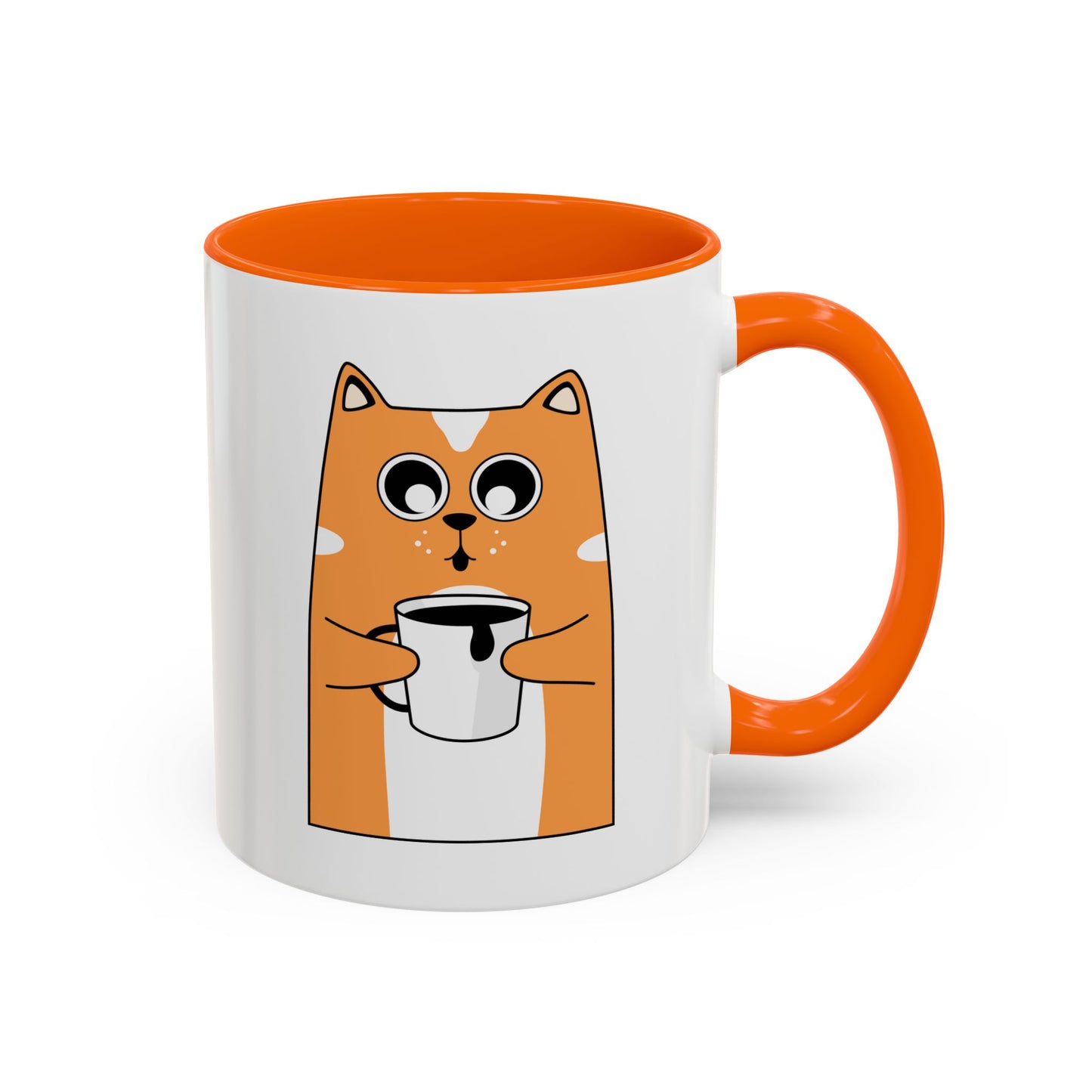 Cat Accent Coffee Mug