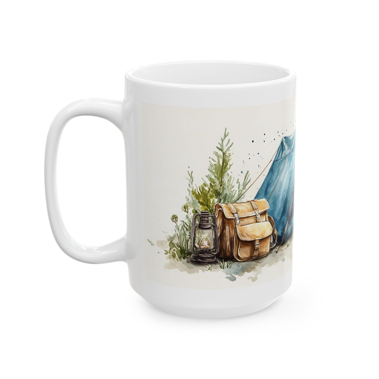 Camping Vibes Ceramic Mug
