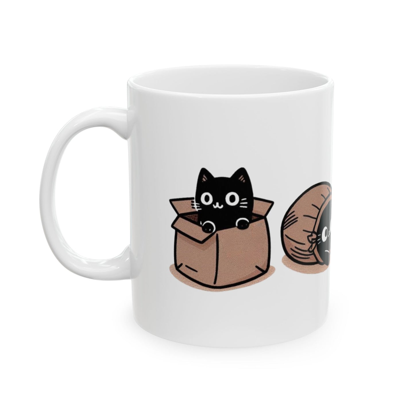 Cat Moods Ceramic Mug