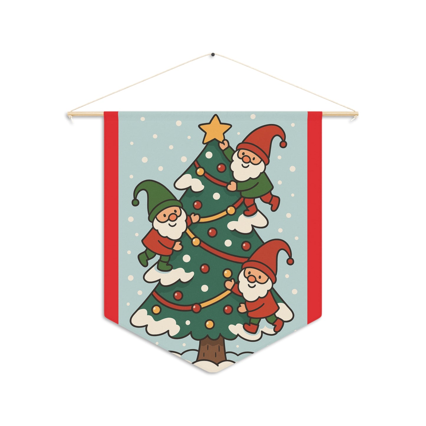 Festive Christmas Pennant Banner