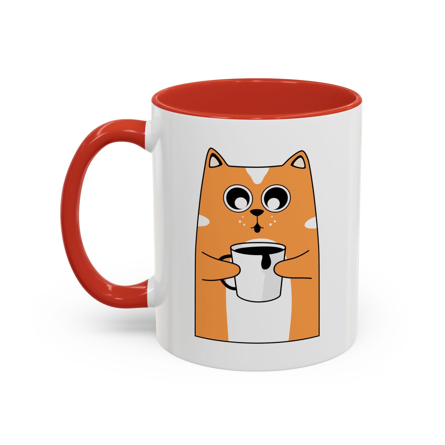 Cat Accent Coffee Mug