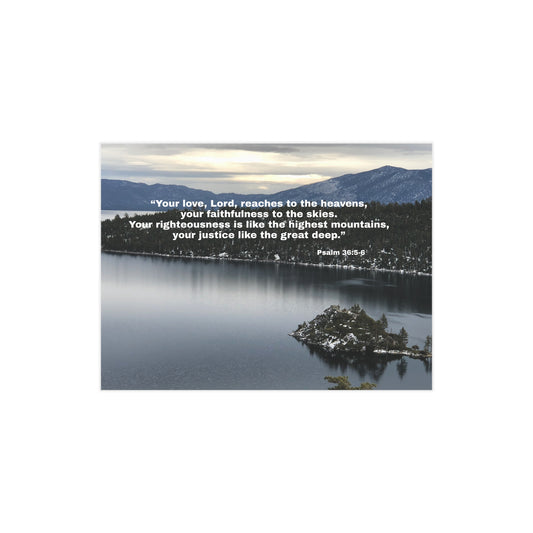 Psalm 35:5-6 Ceramic Mug, (11oz)